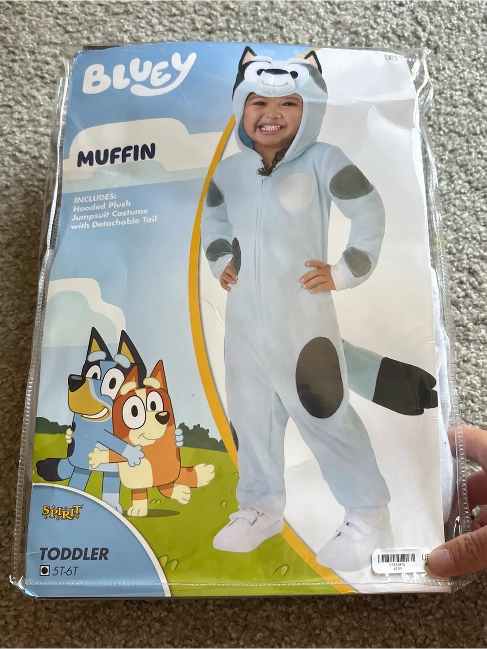 Bluey official muffin